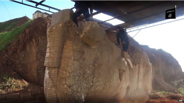 مجلس الأمن: تدمير داعش آثار تاريخية عمل بربري