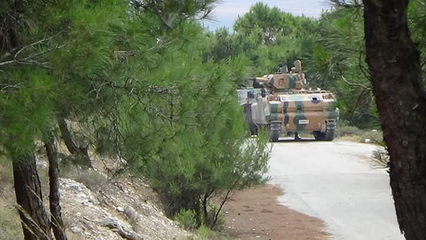 بالصور.. توغل الجيش التركي في عفرين