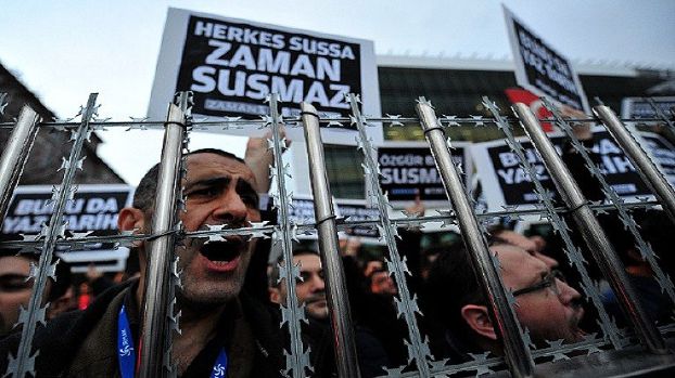 احتجاجات في تركيا على قمع الحريات