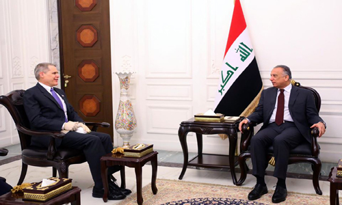 الكاظمي لـتولر: العراق لن يكون ساحة لتصفية الحسابات
