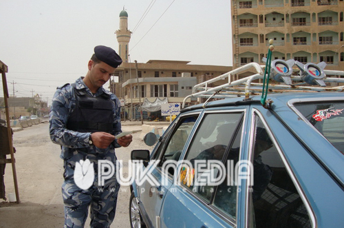  ضبط عجلة محملة بمواد متفجرة في بغداد