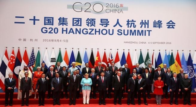 افتتاح قمة مجموعة العشرين في هانغتشو بالصين