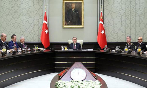 مجلس الامن التركي يلوح باجتياح عفرين