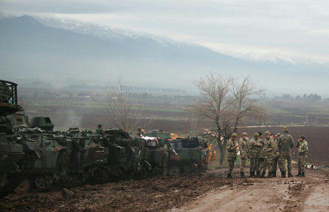 مقاتلون أجانب يشاركون بمعركة عفرين ضد تركيا