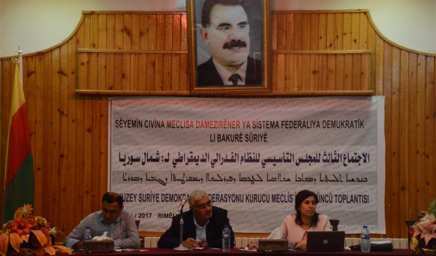 الاجتماع الثالث للمجلس التأسيسي للفدرالية الديمقراطية لشمال سوريا 