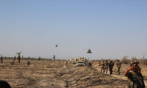 القوات الامنية تضبط وكرين يحتويان صواريخ وعبوات في ديالى
