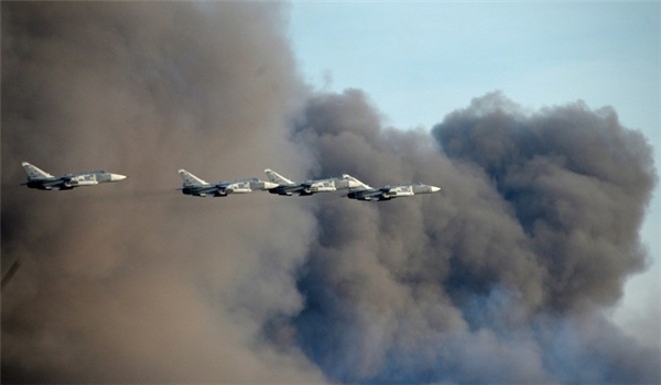 سوريا.. الطيران الروسي قصف 472 موقعاً لداعش