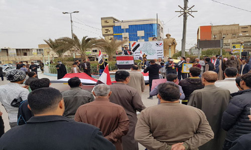 تجدد التظاهرات في محافظة عراقية