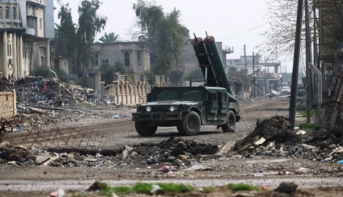 تحرير حي العروبة والمنطقة الصناعية في أيمن الموصل
