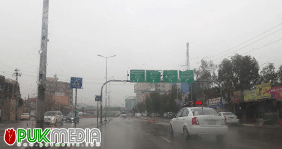اقليم كوردستان سيشهد موجة جديدة من الامطار