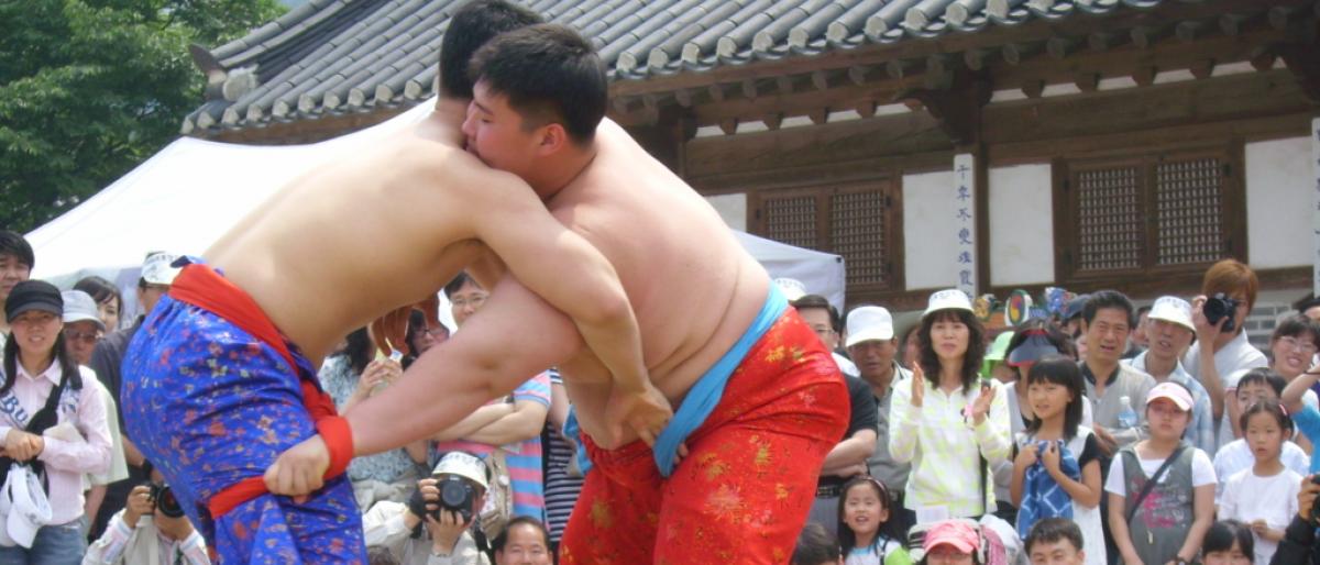 إدراج مصارعة كورية على قائمة التراث في يونسكو