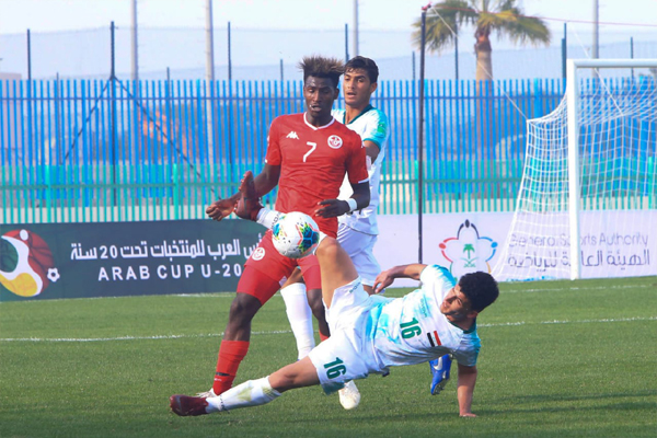  شباب العراق يخسر اولى مبارياته في البطولة العربية
