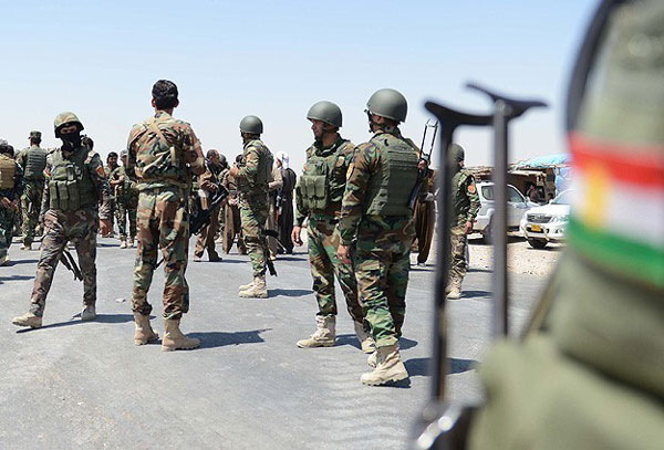 قوات البيشمركة تصد هجوماً لداعش في مخمور 