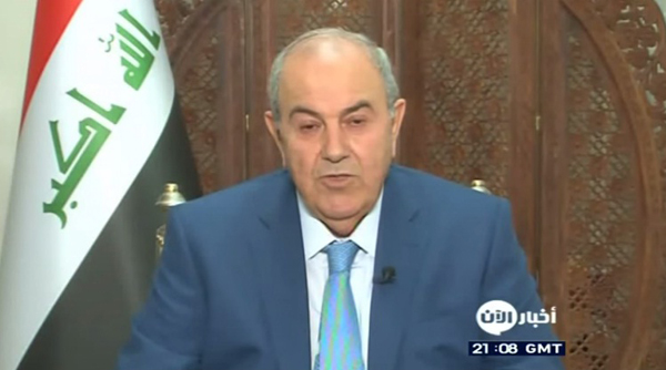 النائب رئيس الجمهورية العراقي إياد علاوي في لقاء خاص مع أخبار الآن 