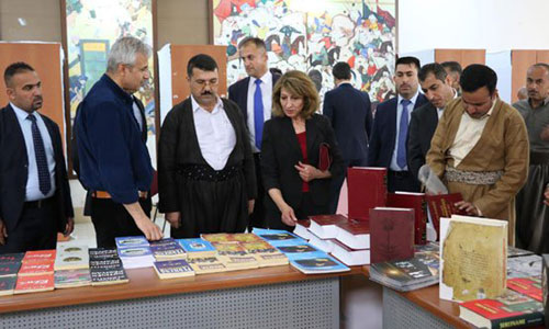 افتتاح المعرض الدولي للكتاب في السليمانية