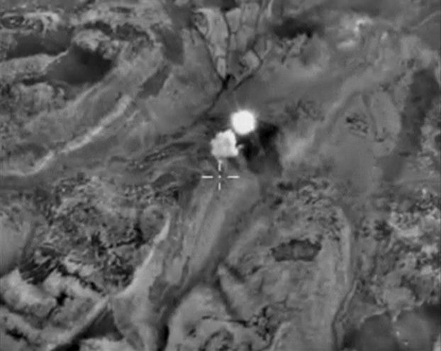 روسيا تقصف 448 هدفاً في سوريا