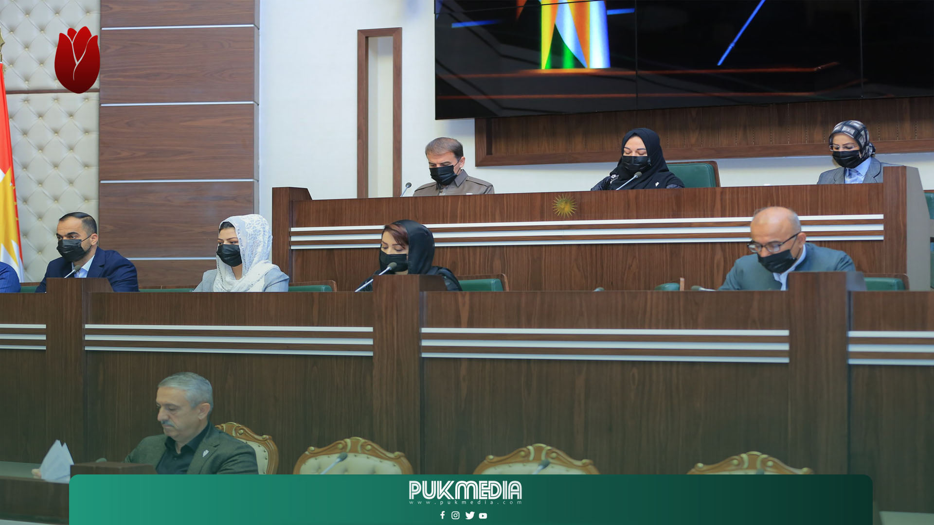 PUKmedia ينشر برنامج عمل جلسة برلمان كوردستان 