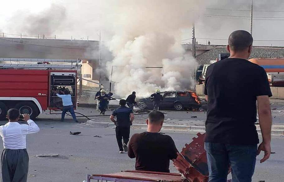 استشهاد واصابة 16 بانفجار  على طريق بيجي–كركوك
