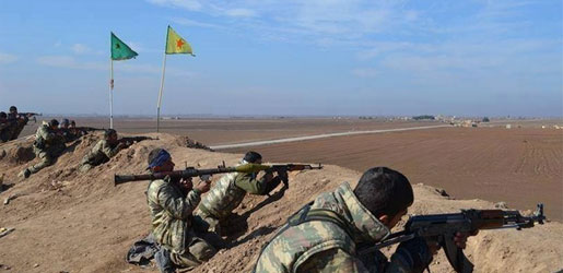 الوحدات تقاتل داعش في كري سبي 