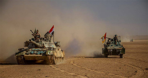 القوات العراقية تتقدم في معركة تلعفر