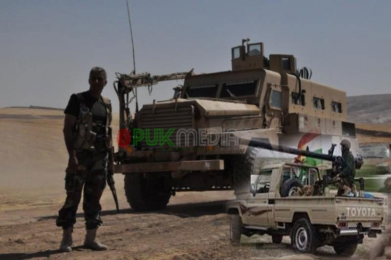 قوات البيشمركة تحاصر داعش في محور الخازر