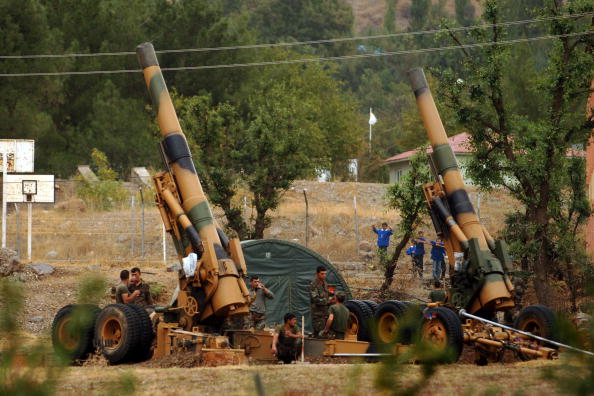تركيا تقصف مواقع لداعش بسوريا رداً على هجوم مدفعي