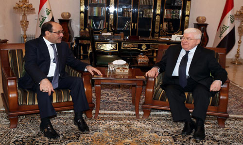 الرئيس معصوم يؤكد على الحوار بين بغداد واربيل
