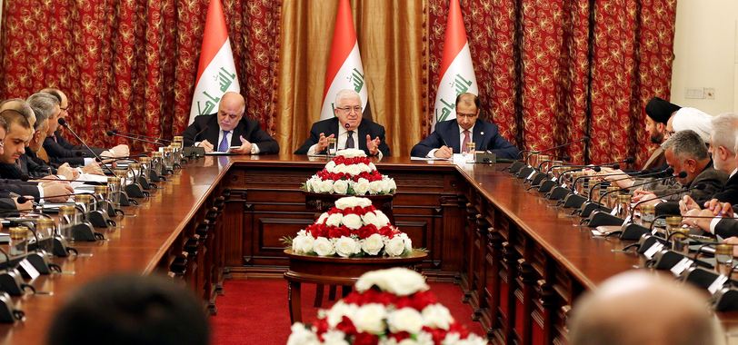 اجتماعات الرئاسات يؤكد ضرورة الحوار لحل خلافات بغداد واربيل 