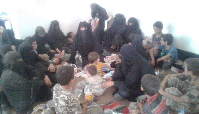اعتقال 14 امرأة داعشية و16 طفلا اجنبيا قرب العياضية