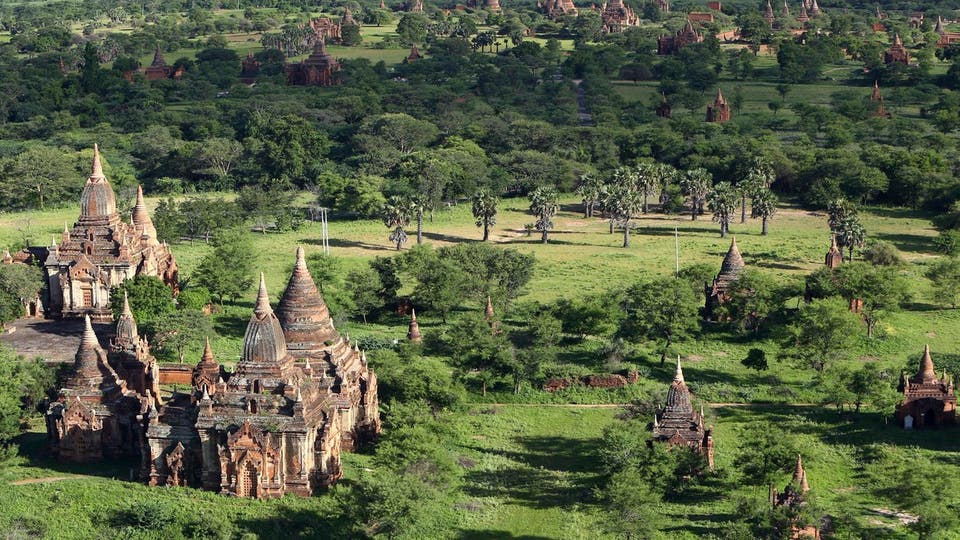 مدينة باغان العاصمة القديمة لميانمار 