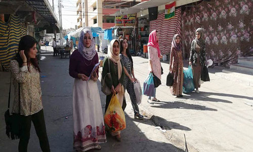 نساء كوردستان ينخرطن في سوق الأعمال