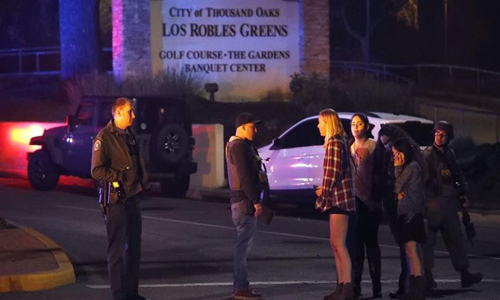 مقتل 11 شخصا في هجوم على ملهى ليلي بولاية كاليفورنيا
