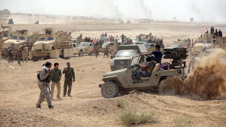 انهيار دفاعات داعش جنوبي الفلوجة