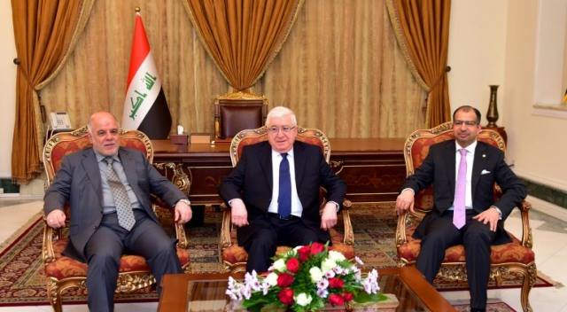 الرئاسات الثلاث تجتمع في بغداد