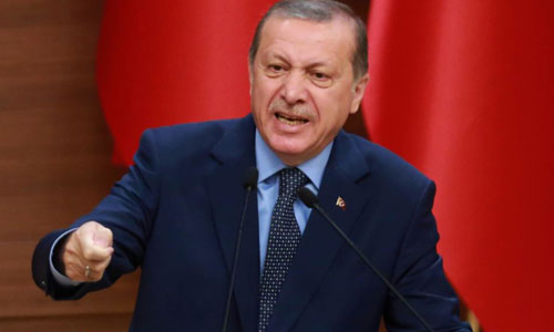  اردوغان: يجب السيطرة على عفرين