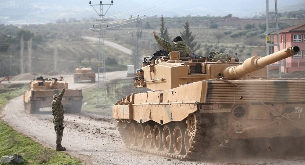 القوات التركية في غربي كوردستان