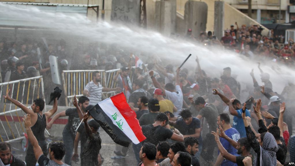 انطلاق التظاهرات في بغداد