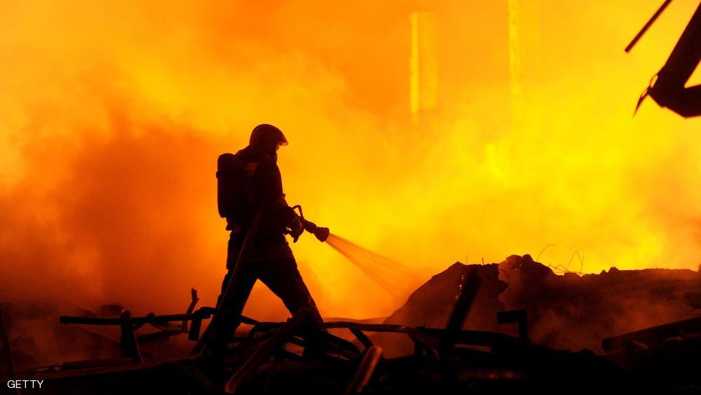 النيران تقتل 21 شخصاً بمستشفى في روسيا