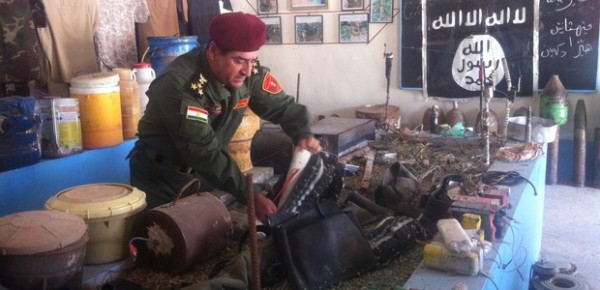معرض لمعدات ومتفجرات استخدمها داعش ضد العراقيين