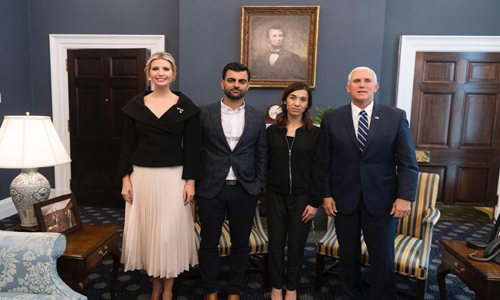 نادية مراد تثمن دعم واشنطن للايزيديين
