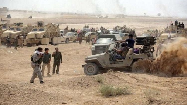 القوات العراقية في صحراء نينوى