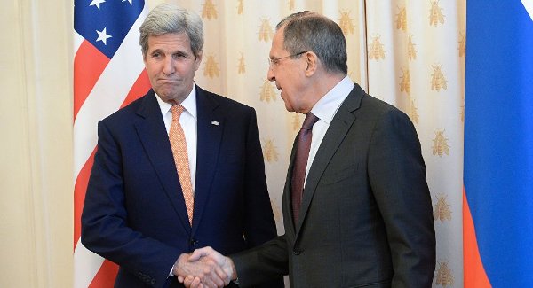 لافروف وكيري يتفقان على تمديد الهدنة في سوريا لمدة 48 ساعة أخرى
