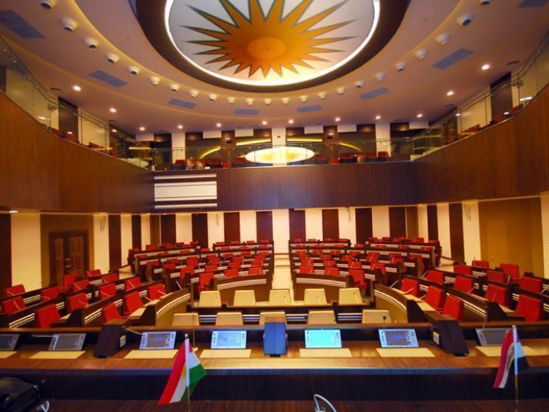 برلمان كوردستان يلتئم الاحد