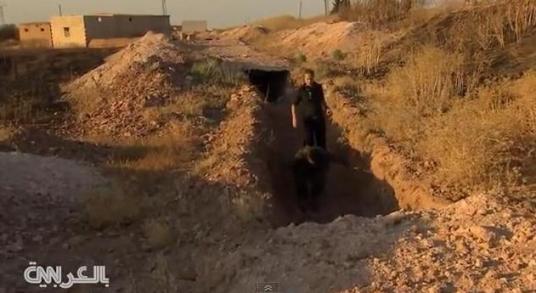 بالفيديو... جولة في قلب أنفاق داعش في كري سبي 