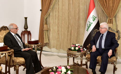 الرئيس معصوم يوجه بوضع خطط عاجلة لإنقاذ جامعة الموصل 