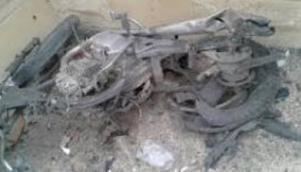 انفجار دراجة مفخخة في بغداد