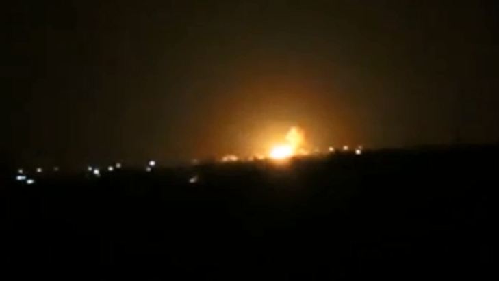 التلفزيون السوري: اسرائيل قصفت محيط مطار دمشق