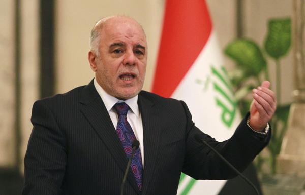 العبادي: لن نسمح باحتلال الاراضي العراقية