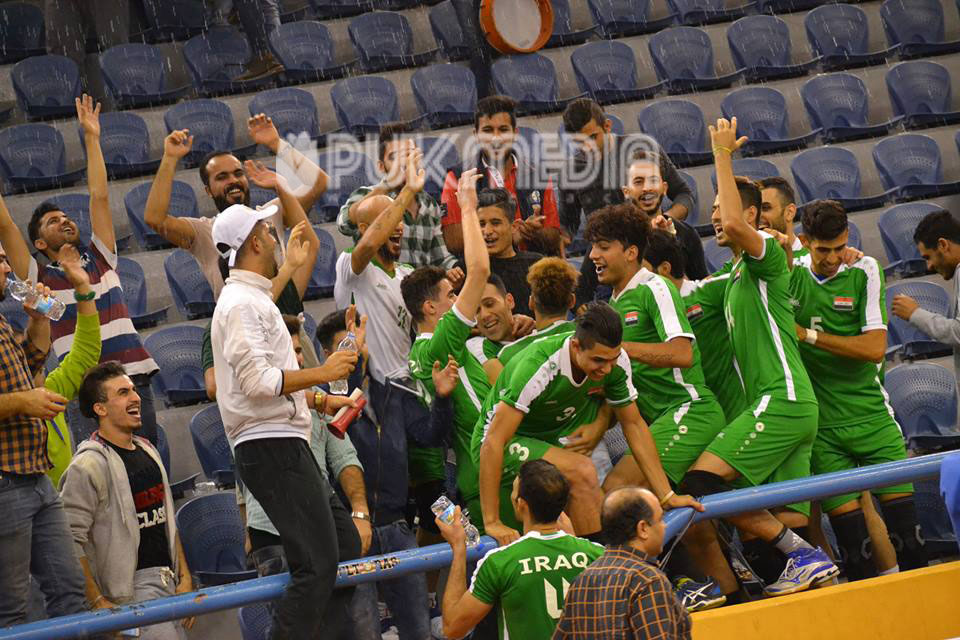 العراق يحصد المركز الثالث في البطولة العربية لكرة الطائرة