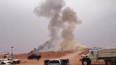 فيديو تفجير  اربع سيارات مفخخة في كربلاء 